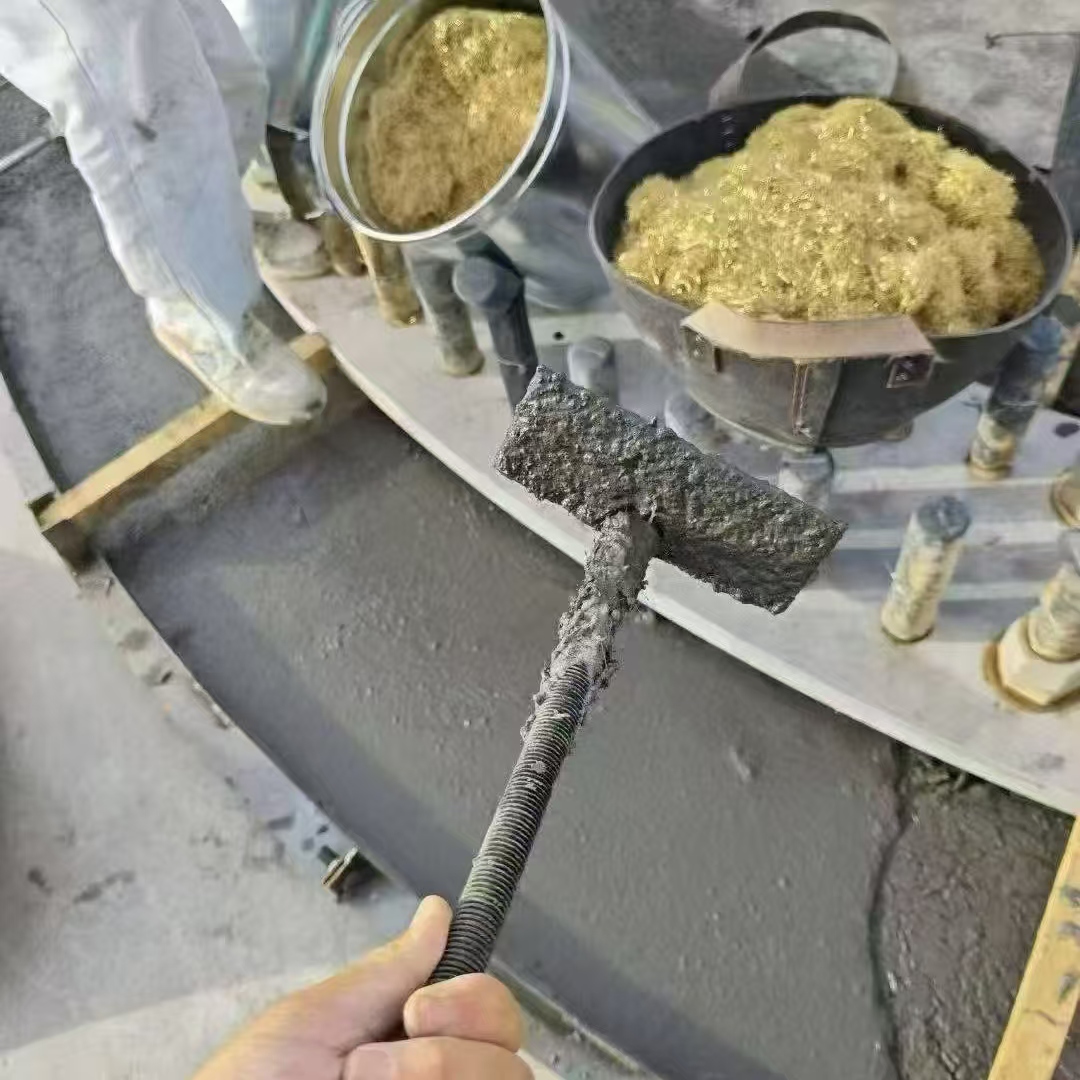大洼C120钢纤维高强无收灌浆料 轧机压缩机汽轮机发电机锻压设备底座灌浆材料